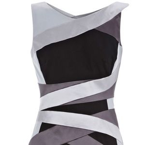 KAREN MILLEN SEXY BANDAGE DRESS SIZE UK 8